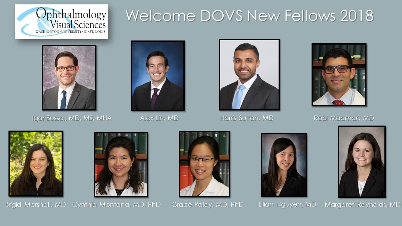 Welcome New Fellows