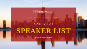 AAO 2024 WashU Speakers