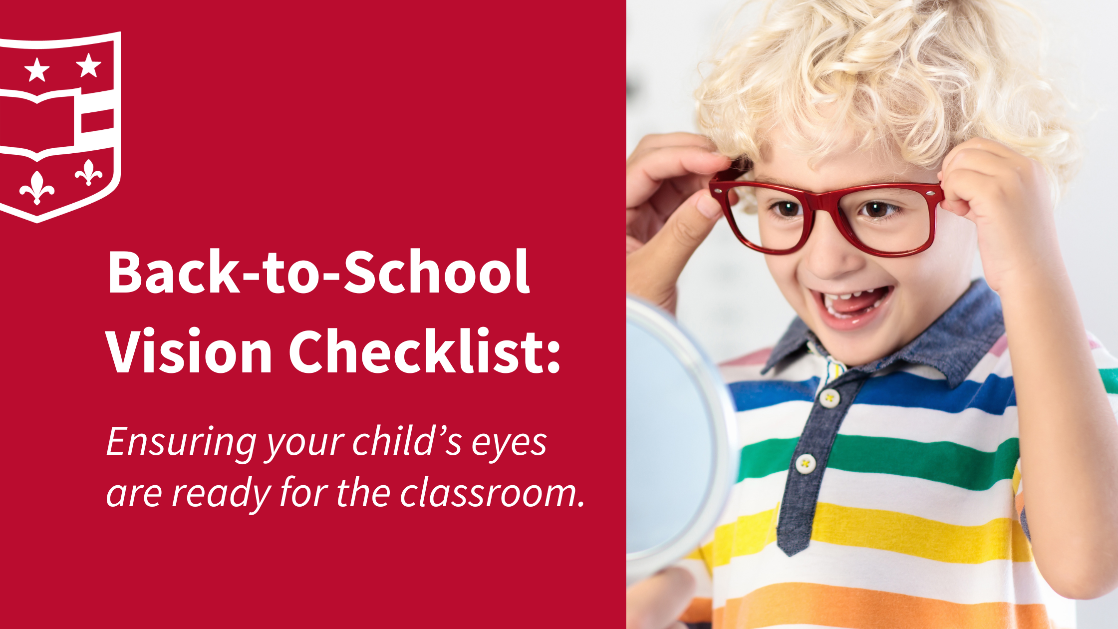 Back-to-School Vision Checklist