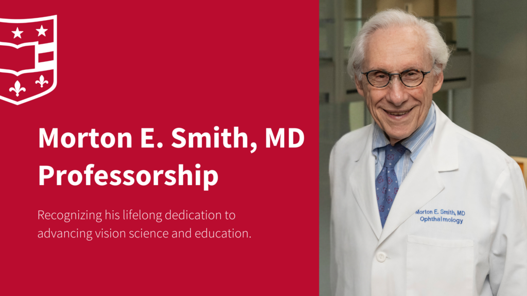 Morton E. Smith Professorship