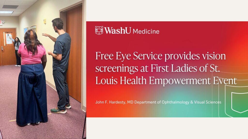 Free Eye Service provides vision screenings at First Ladies of St. Louis Health Empowerment Event