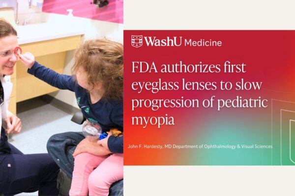 FDA authorizes first eyeglass lenses to slow progression of pediatric myopia