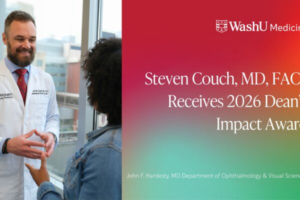 Couch Receives 2026 Dean’s Impact Award