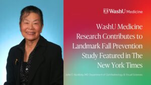 WashU Medicine Research Contributes to Landmark Fall Prevention Study Featured in The New York Times.