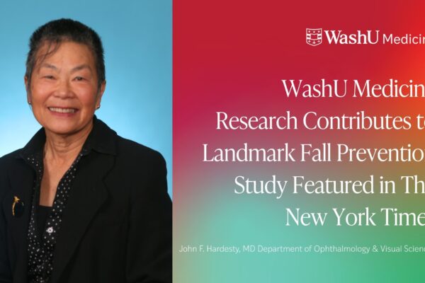 WashU Medicine Research Contributes to Landmark Fall Prevention Study Featured in The New York Times