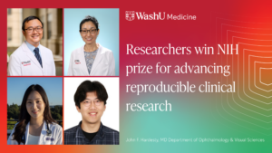 WashU Medicine researchers win NIH prize for advancing reproducible clinical research