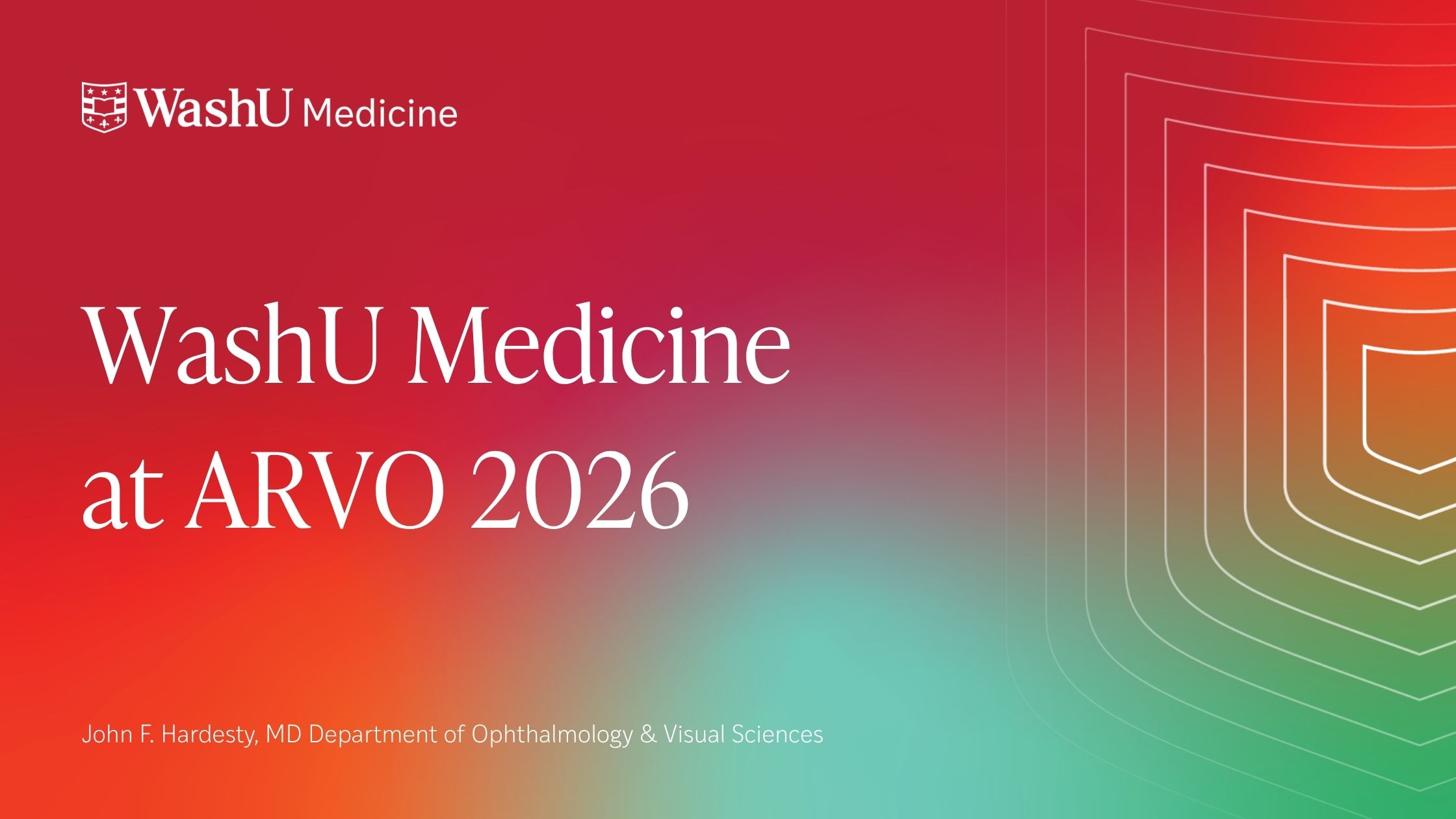 WashU Medicine at ARVO 2026