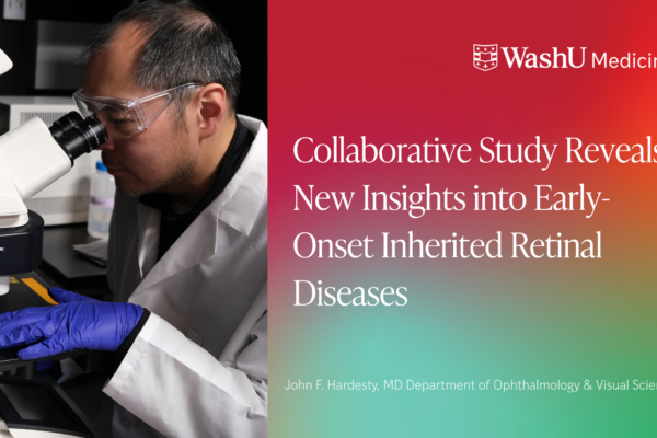 Collaborative Study Reveals New Insights into Early-Onset Inherited Retinal Diseases