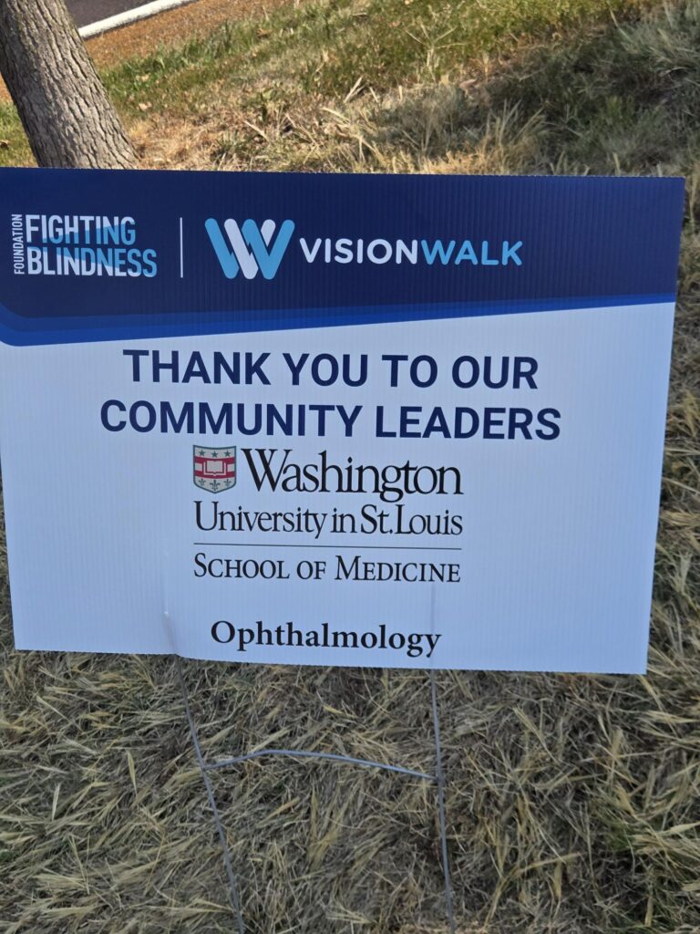 WashU Medicine Team Supports 2026 St. Louis VisionWalk