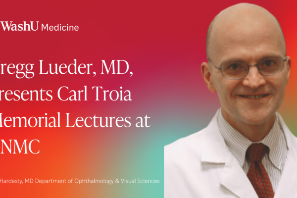 Gregg Lueder, MD, Presents Carl Troia Memorial Lectures at UNMC
