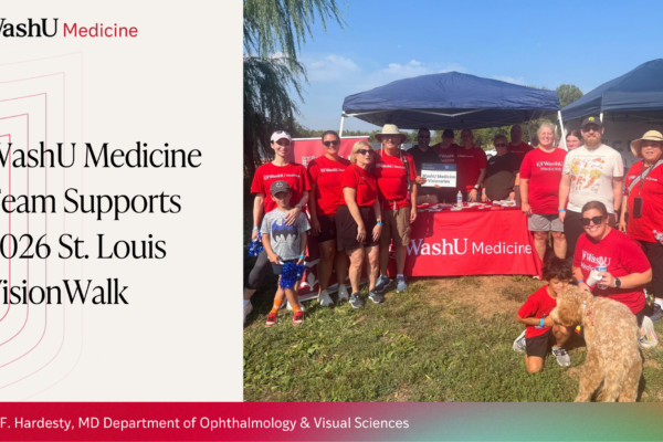 WashU Medicine Team Supports 2026 St. Louis VisionWalk