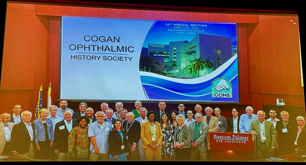 Natalia Morales, MD and Phillip Custer, MD, FACS Present at the Annual Cogan Society Meeting